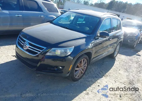 2011 Volkswagen Tiguan Sel из США, поврежденный, VIN WVGBV7AX8BW518867